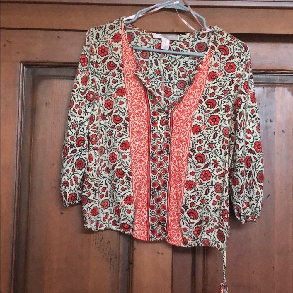 Boho floral half sleeve